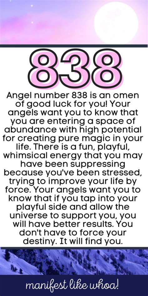 838 angel number|The Mystical Meaning of Angel Number 838